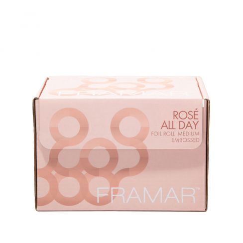 FRAMAR Alu Embossed Rosé All Day Roll 97,5m