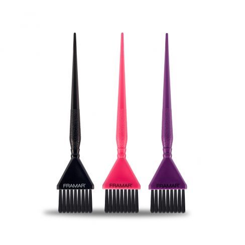 FRAMAR Pinceau De Coloration Triple Threat 3pcs