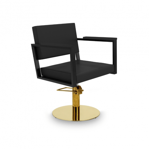 MIRPLAY Kappersstoel Ocean BU Ronde voet Goud