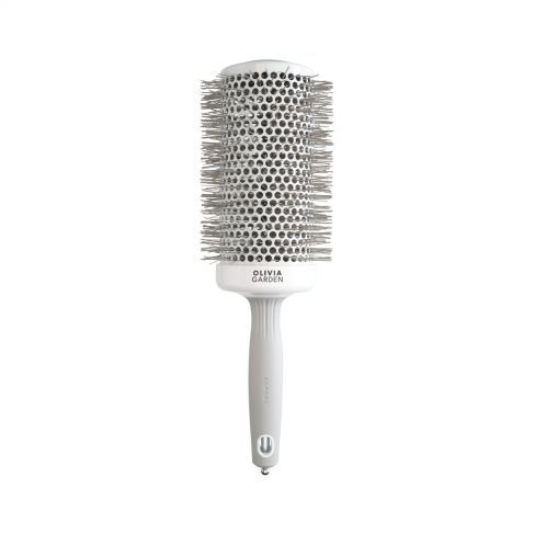 OLIVIA GARDEN Expert Blowout Speed Wavy Blanc&Gris 65mm