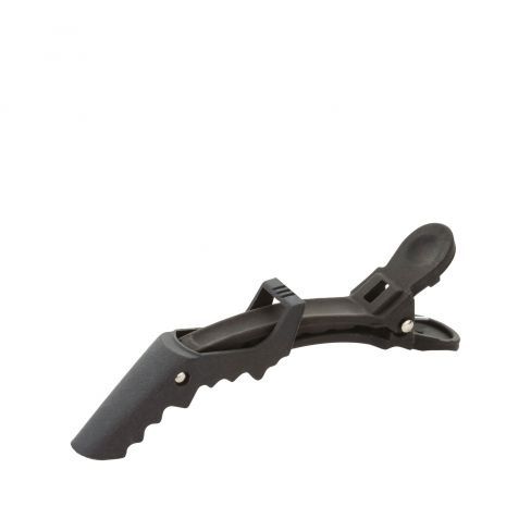 Verdeelklem Jaws Zwart 6st