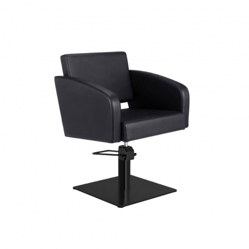 MIRPLAY Fauteuil Loris Base carrée Noir