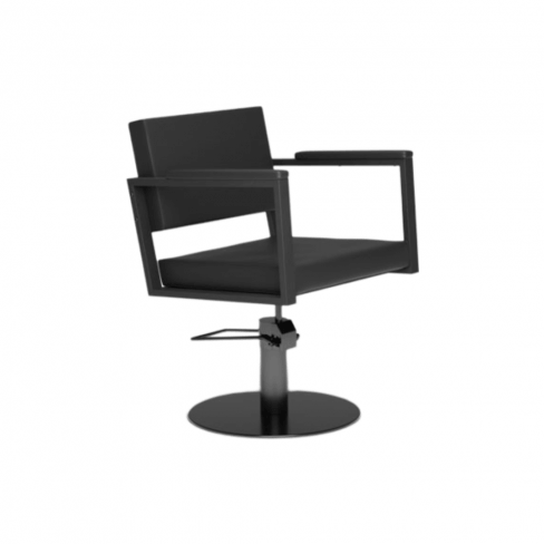 MIRPLAY Kappersstoel Ocean BU Ronde voet Zwart