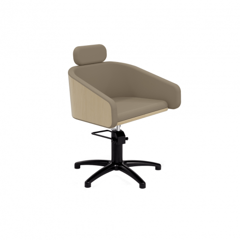 MIRPLAY Fauteuil Alya BE Base en étoile - Noir