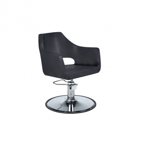 MIRPLAY Kappersstoel Misty Ronde voet Zilver