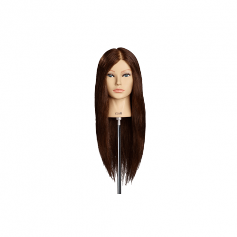 L'IMAGE Tête Malléable Amalia Dark Blonde 50cm