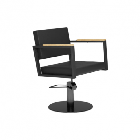 MIRPLAY Fauteuil Ocean B Base ronde Noir