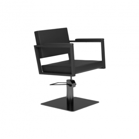MIRPLAY Fauteuil Ocean BU Base carrée Noir