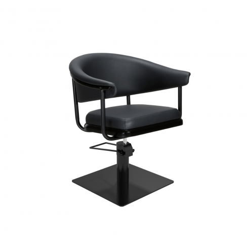 MIRPLAY Fauteuil Lyra B Base carrée - Noir