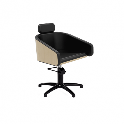 MIRPLAY Fauteuil Alya B Base en étoile - Noir