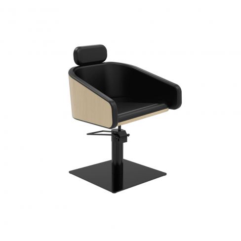 MIRPLAY Fauteuil Alya B Base carrée - Noir