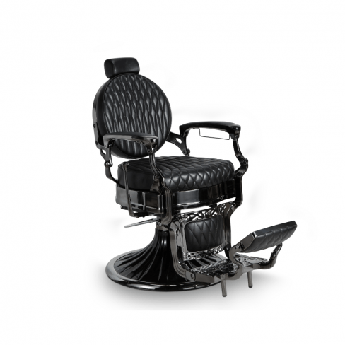 MIRPLAY Fauteuil De Barbier Kirk Noir
