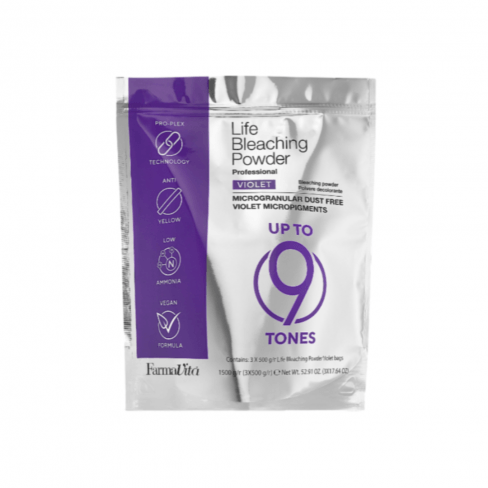 FARMAVITA Life Bleaching Powder Violet 500g
