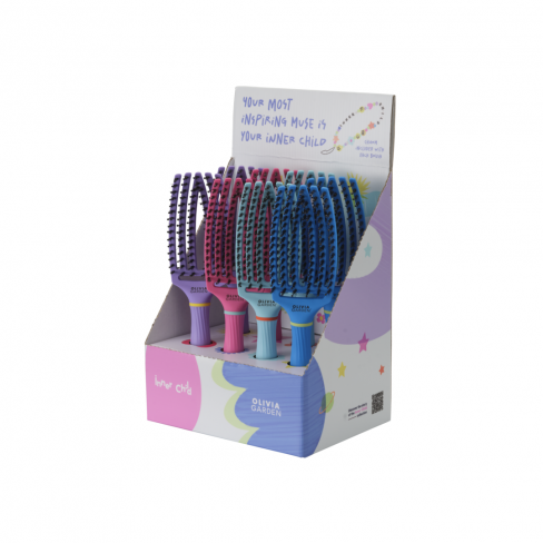 OLIVIA GARDEN Inner Child Edition Fingerbrush Display 8pcs