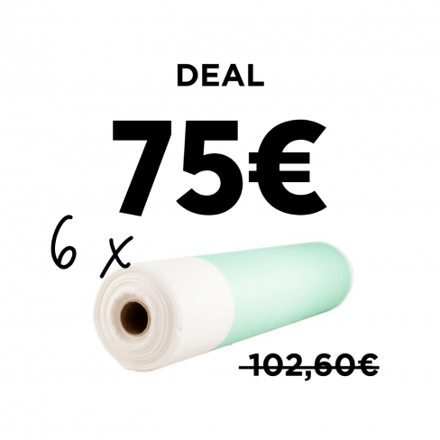 Plasty 50x70cm Green 6st €75 Deal