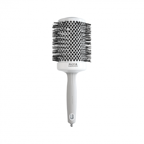 OLIVIA GARDEN Expert Blowout Shine Blanc&Gris 65mm