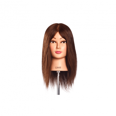 L'IMAGE Tête Malléable Martina Dark Blonde 30cm