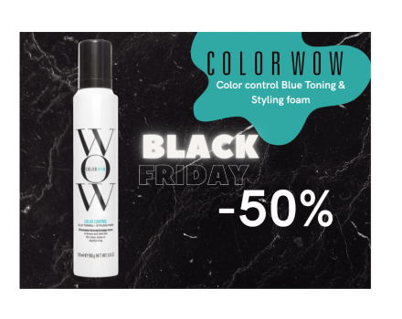 Hairco Color Wow -50% sur Blue Toning & Styling Foam