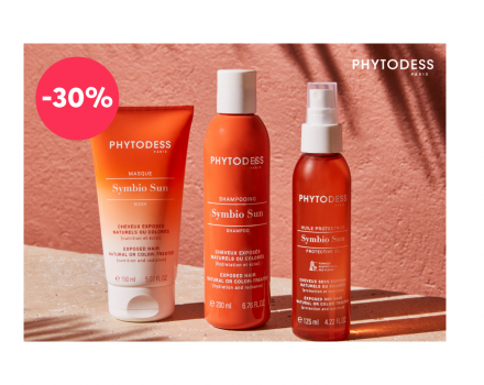Hairco 30% de remise sur les produits Phytodess Symbio Sun