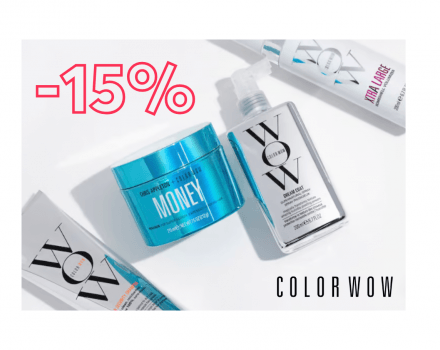Hairco 15% korting op Color Wow