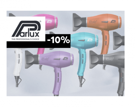 Hairco Parlux: 10% remise permanente