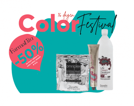 Hairco Color Festival: Farmavita Tube-Oxy-Bleach -50%