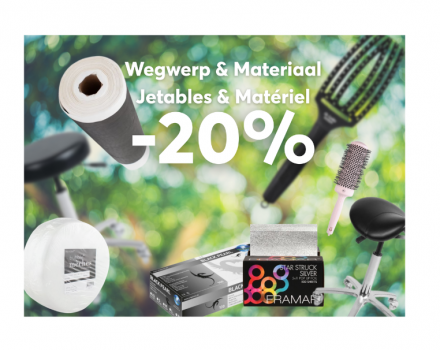 Hairco Materiaal & Wegwerp: -20%